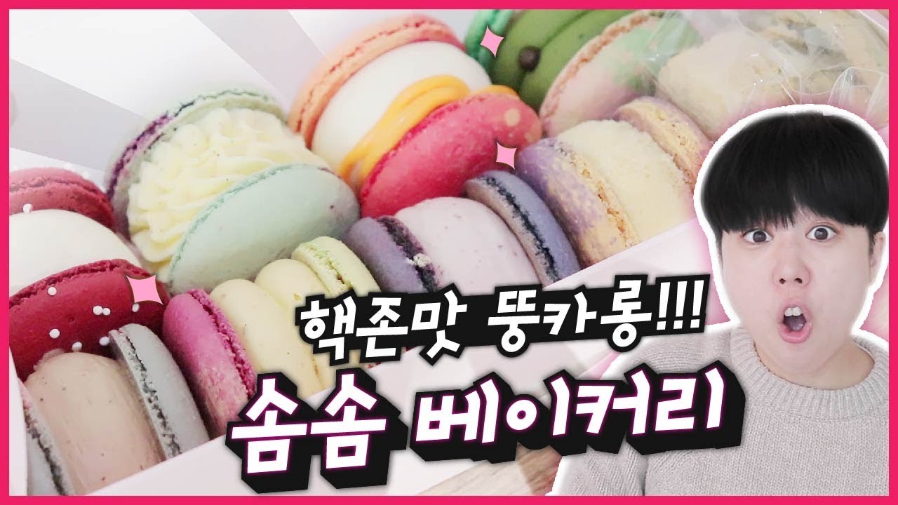 마카롱 대란★ 새벽에 줄서야 먹을 수 있는 그 마카롱집! 과연 그 맛은?! | Korean macaron | 韓国 マカロン