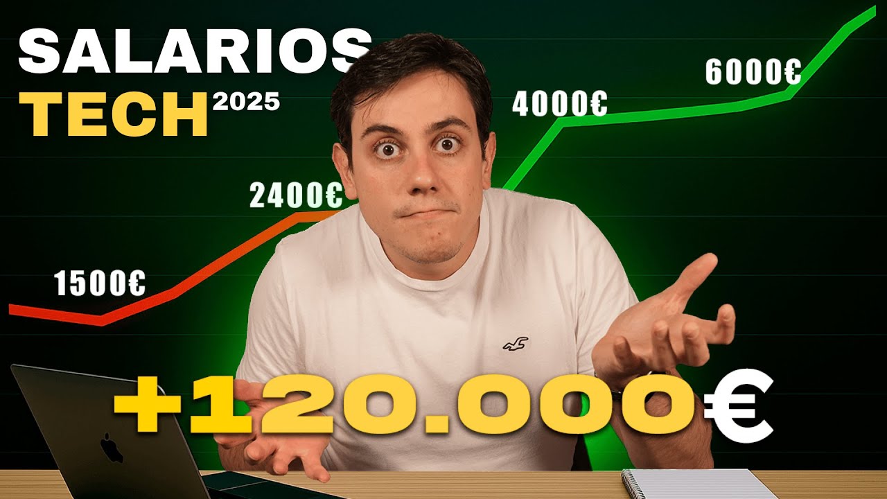 ¿Cuánto GANA un PROGRAMADOR en ESPAÑA en 2025? Guía de salarios Tech