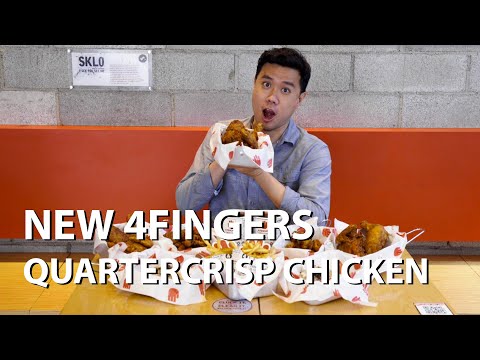 Trying out the new New QuarterCrisp Chicken - Eating Out: 4Fingers