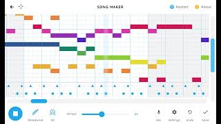 We’ll Meet Again with drums on Chrome Music Lab
