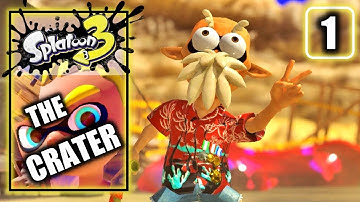 Splatoon 3 - The Crater - Single Player Story Gameplay Walkthrough Part 1 - No Commentary