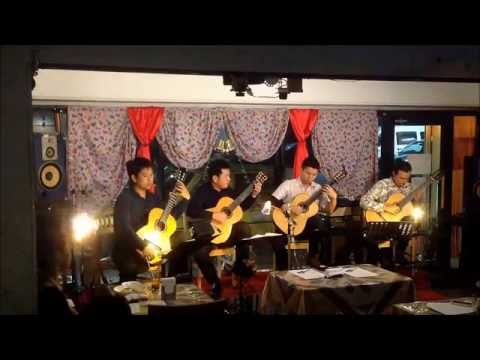 Ryukyu Guitar Quartet Cuban Landscape with Rain by L Brouwer
