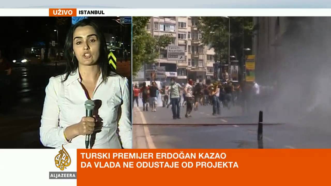 برنيتشانين يتحدث عن المظاهرات في إسطنبول - قناة الجزيرة البلقان