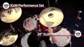 SABIAN Xs20 Performance Cymbal Pack Brilliant | Guitar Center
