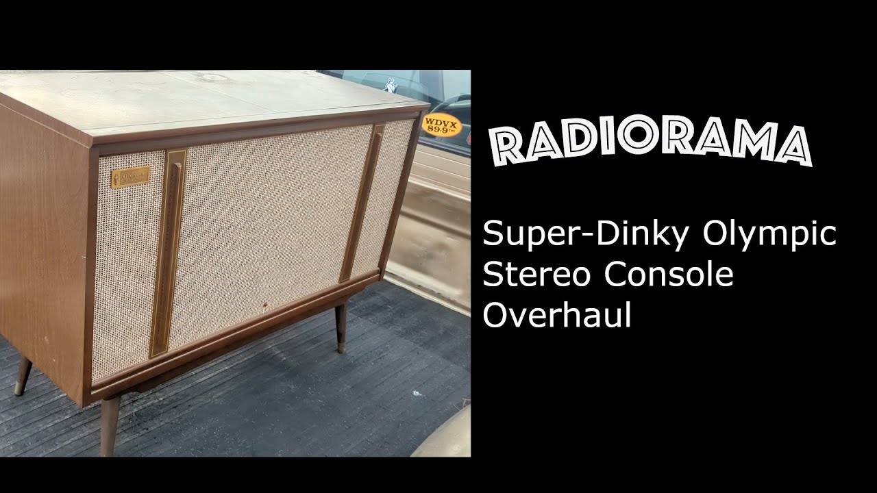 Super Dinky Olympic stereo system overhaul - YouTube