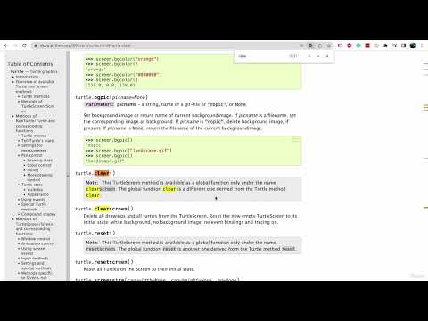 3. Sketch With Turtle  || 19. Intermediate Event Listening || Python Course