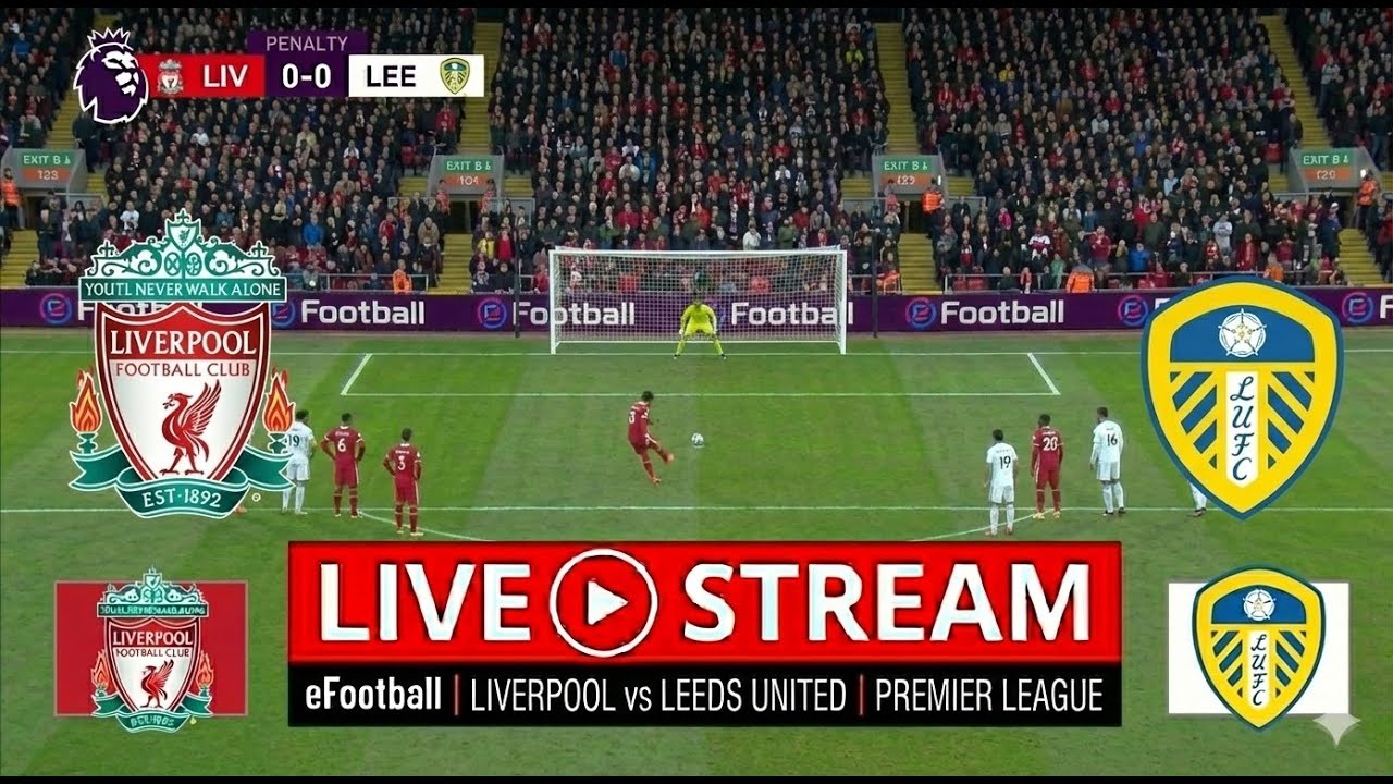 🔴LIVE: LIVERPOOL VS LEEDS UNITED | PREMIER LEAGUE 2025 | SIMULATION GAMEPLAY
