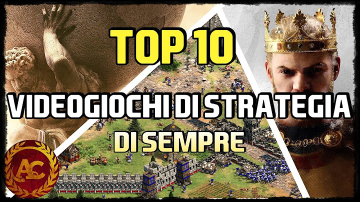 I 10 MIGLIORI VIDEOGIOCHI DI STRATEGIA DI SEMPRE