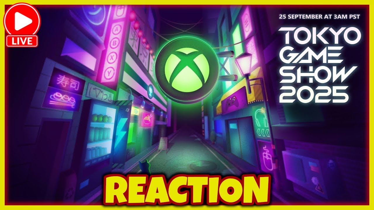 Reacting LIVE to Tokyo Xbox Game Showcase 2025 - Tanglo