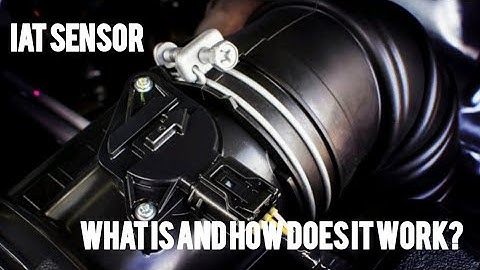 What is the IAT sensor and how does it work?