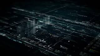 Data Matrix Grid Background 4K - Futuristic Tech Telemetry Motion Loop [No Copyright]