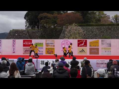 Dance circle guinness/Super_vintage  篠山よさこい２０１８　三の丸会場　４ｋ