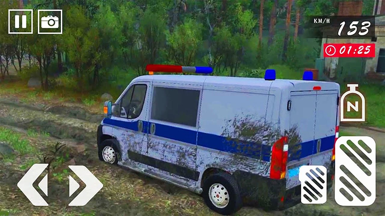 Offroad Van Police - Police Van Driver Simulator - Car Games! Android Gameplay