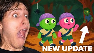 PEAK HAS A CRAZY NEW UPDATE *NEW ROOTS BIOME, ZOMBIES, SPIDERS, MORE*