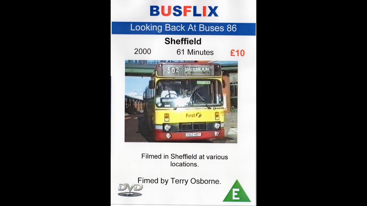 Looking Back At Buses 86 Sheffield  1998