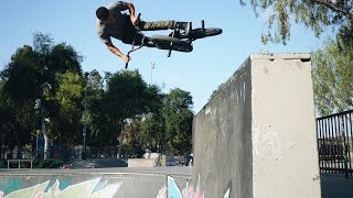 BMX AT THE MOST HOOD SKATEPARK EVER