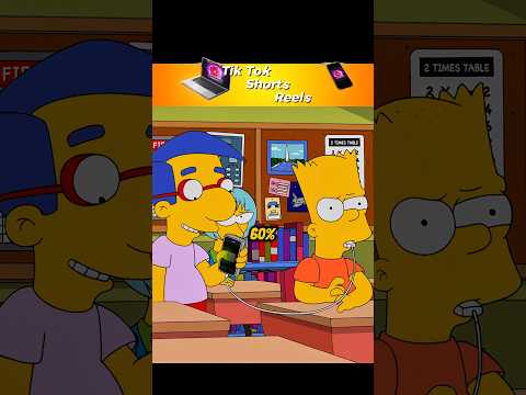 УЧИТЕЛЬ ИЗДЕВАЕТСЯ НАД БАРТОМ🤨 #симпсоны #мультик #simpsons
