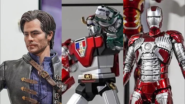 New threezero action figures on display