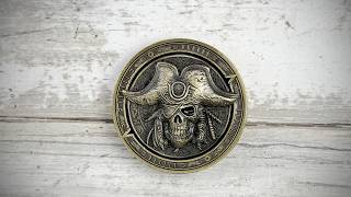 Pirate Gold Haptic Coin FIdget Toy. Fablades Full Review