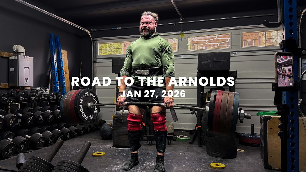 DEADLIFTING 805 lbs for reps - Road To Arnolds (1/27/226)