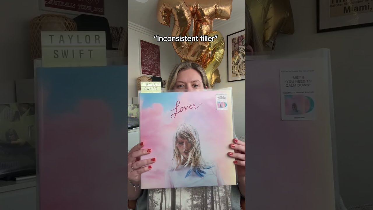 Fan edit of critics quotes on taylor's albums