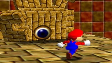 Super Mario 64 - 100% Walkthrough Part 9 - Shifting Sand Land
