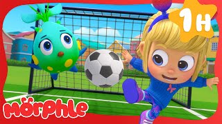 Super Power Soccer Match! ⚽️🏆 | Morphle Fun Cartoons | Moonbug Kids Cartoon Adventure screenshot 2