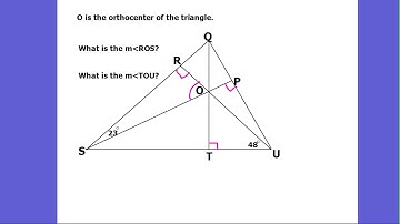5.2 Altitudes and Orthocenter