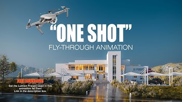 I SIMULATED A DRONE FOOTAGE IN LUMION | 4K