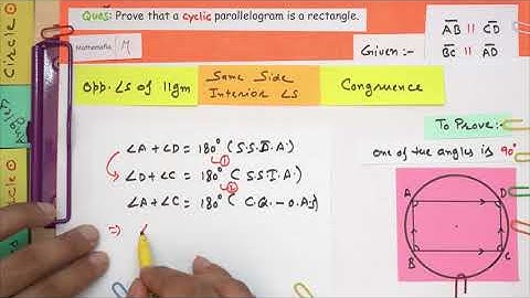 Question 12 Exercise 9.3 Class 9 | Chapter 9 | Circles | Solved | NCERT Maths CBSE board