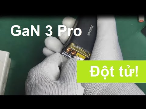 Video Lại là Baseus GaN 3 Pro 65W lỗi nhưng là bản 2C2A - youtube