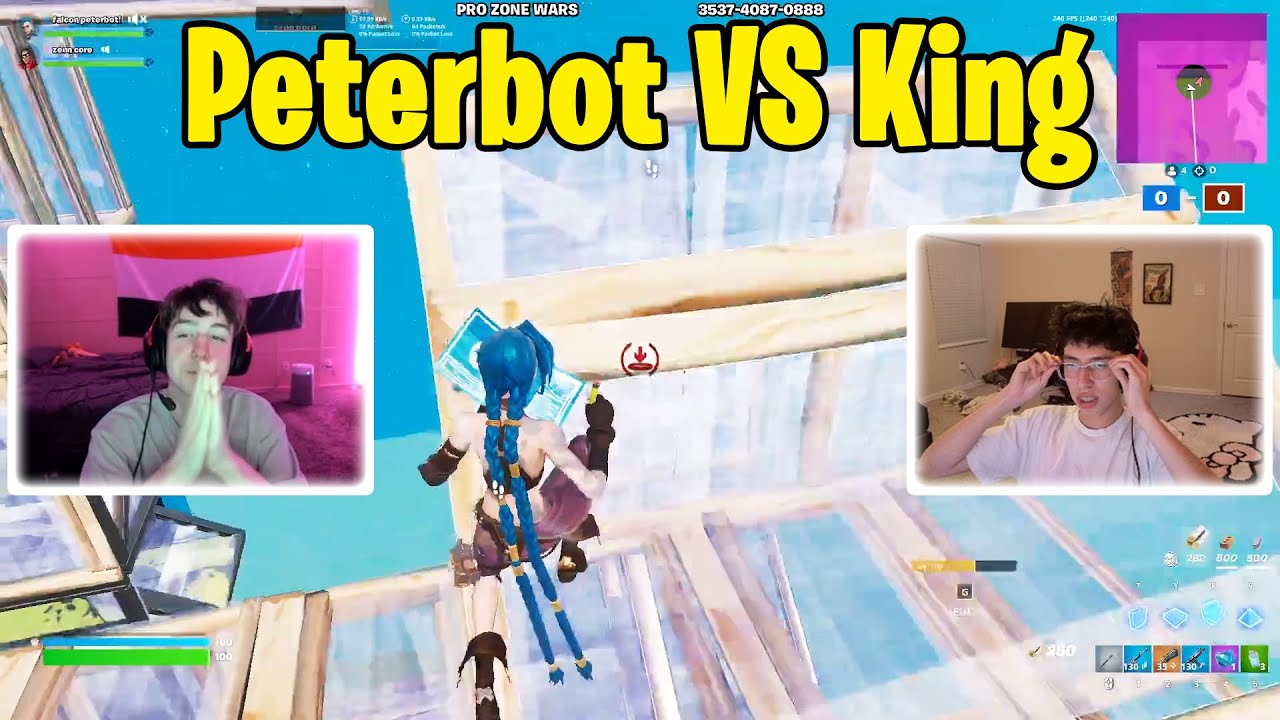 Питербот и Зенн против Кинга и Рита 2 на 2 — токсичные бои!