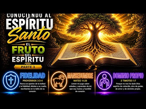 El fruto del Espíritu,  fe, mansedumbre y dominio propio, Pastor Luis Omar Rojas.