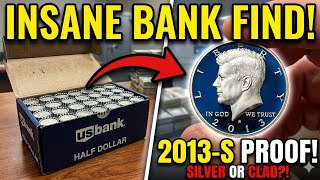 I Found a Rare 2013-S Proof in a Bank Box! Silver or Clad? 😱 #shorts
