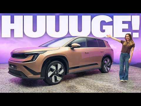 400 miles! 7-seats! Has Skoda's Family-Friendly, Holiday-Hauler crushed Kia's EV9?