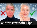 5 tips for retinoltretinoin in winter no dryness flakes or irritation  over 60 beauty