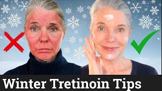 5 Tips for Retinol/Tretinoin in Winter NO dryness, flakes or irritation | Over 60 Beauty