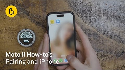 Moto II How-to: Pairing an iPhone