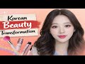 Korean Beauty Transformation 😍 From Simple to Glass Skin Glow