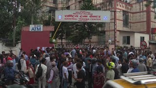 Police in Nepal open fire on protesters outside parliament, killing 11