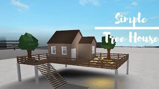 Simple Tree House // Roblox Welcome To Bloxburg