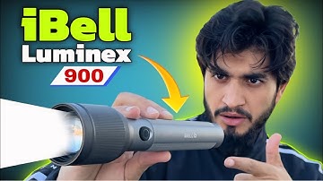 iBell Luminex 900 Long Range Torch Light || Best High Power Flashlight 