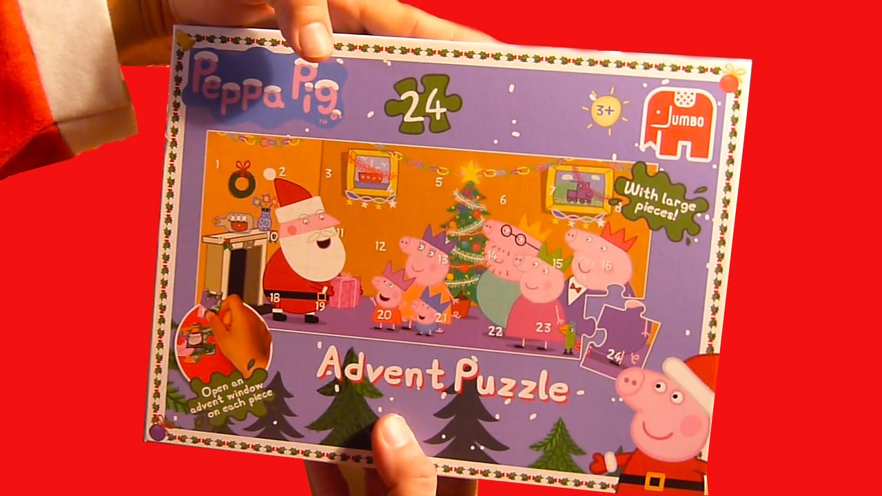 Peppa Pig | Advent calender | Peppa Loves Christmas - YouTube