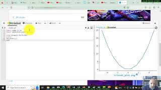 python part 100 How to draw parabolas by python بايثون by Osama Ghandour
