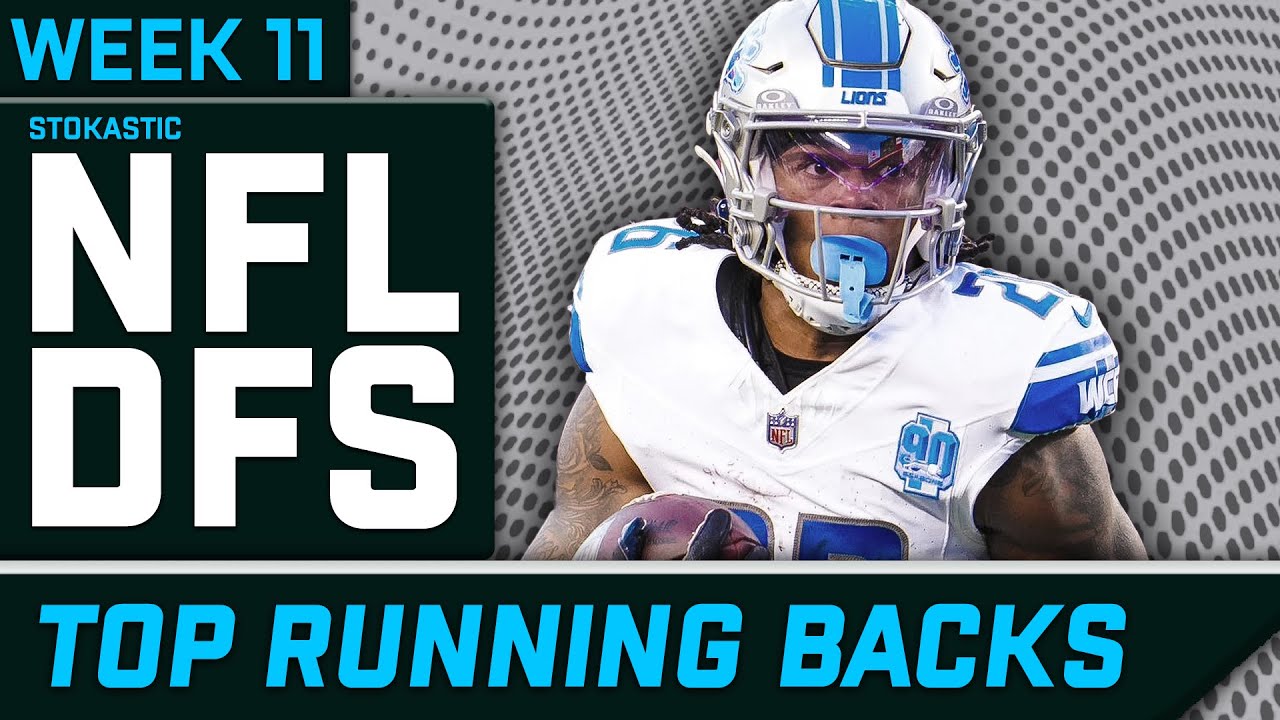must-play-rbs-for-week-11-draftkings-nfl-dfs-picks-strategy-youtube