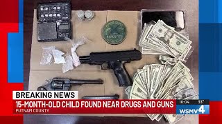 4 arrested after 15-month-old found in ‘suspected drug house’ in Putnam County, officials say
