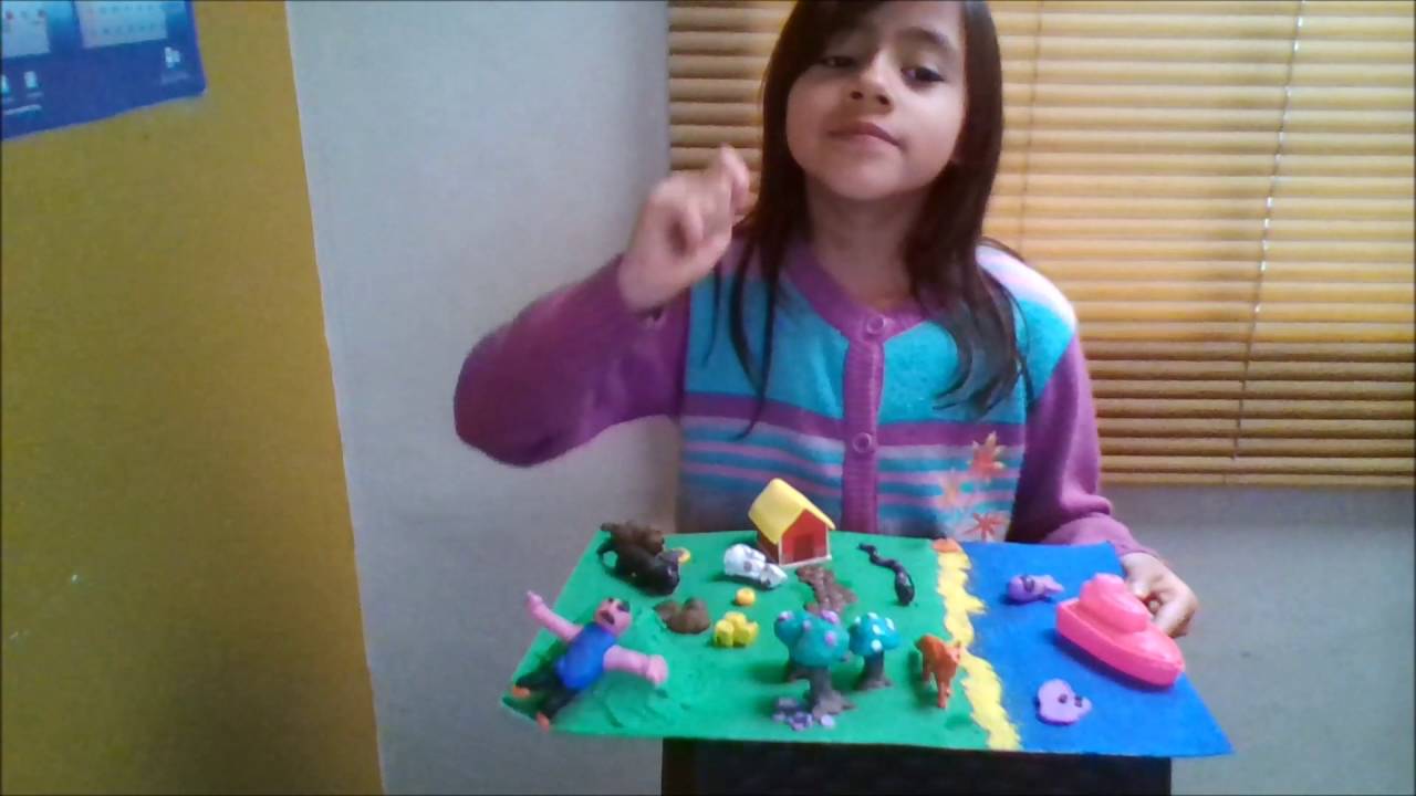 Maqueta Seres Vivos E Inertes Youtube