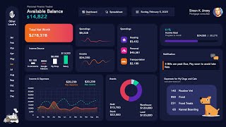 Create a Personal Financial Dashboard with Microsoft Excel