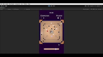 Unity Project | Single Player 2D Carrom