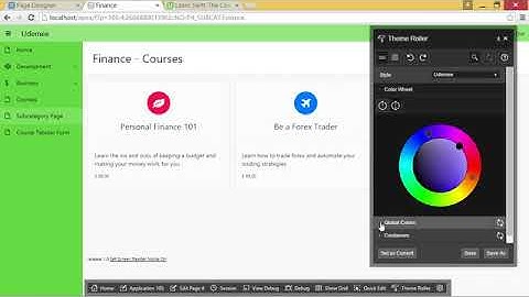 Pimp your App Style with the Theme Roller